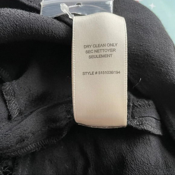 Rebecca Taylor Blouse Black Lace Size 0 - Picture 9 of 9